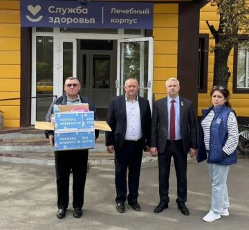 Награда за смелость: в Новоайдаре прошла акция «Коробка храбрости» для маленьких пациентов