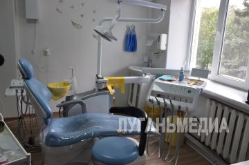 Стоматологическая поликлиника города Ровеньки пополнилась новым оборудованием