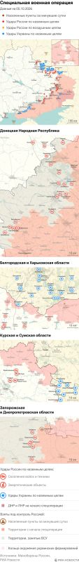 Карта спецоперации Вооруженных сил России на Украине на 05.10.2026
