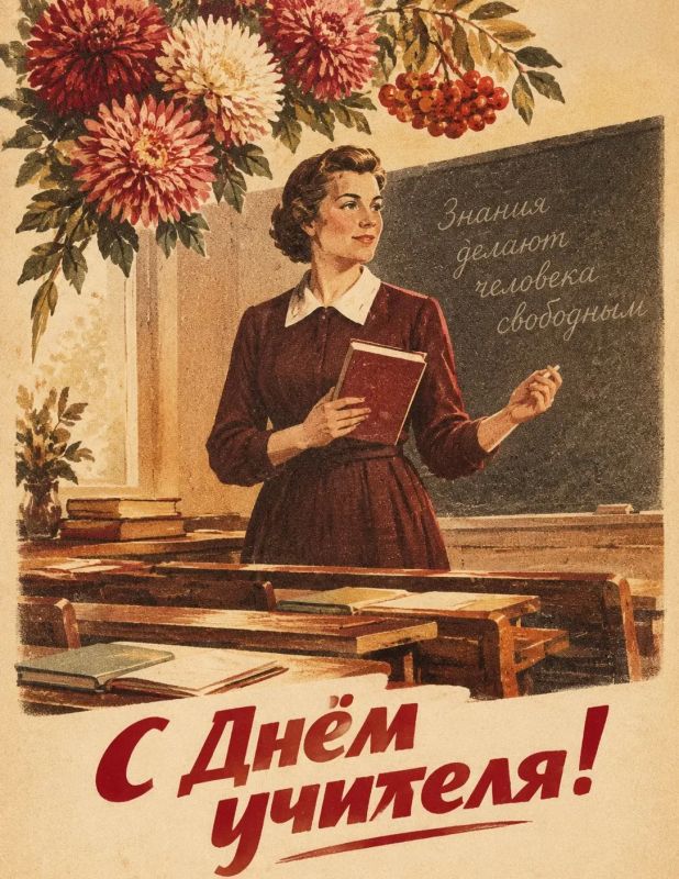 Наталия Пащенко: Дорогие учителя, преподаватели, наставники!