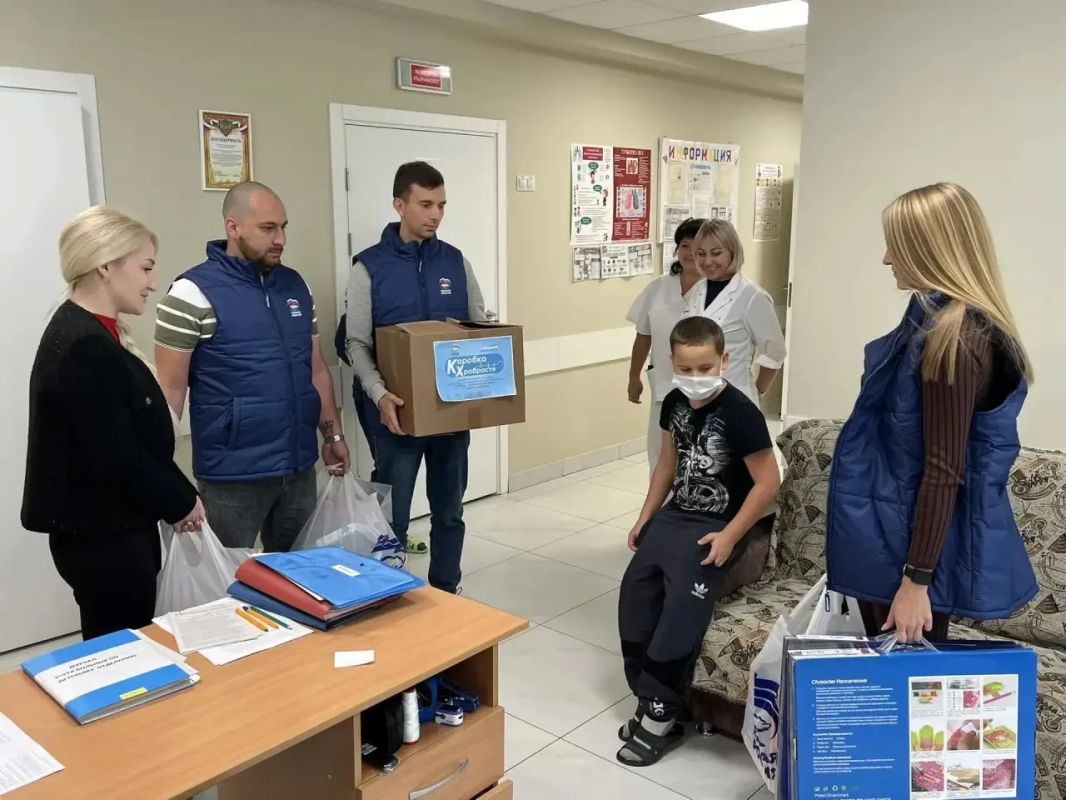 Акция "Коробка храбрости" для юных жителей округа