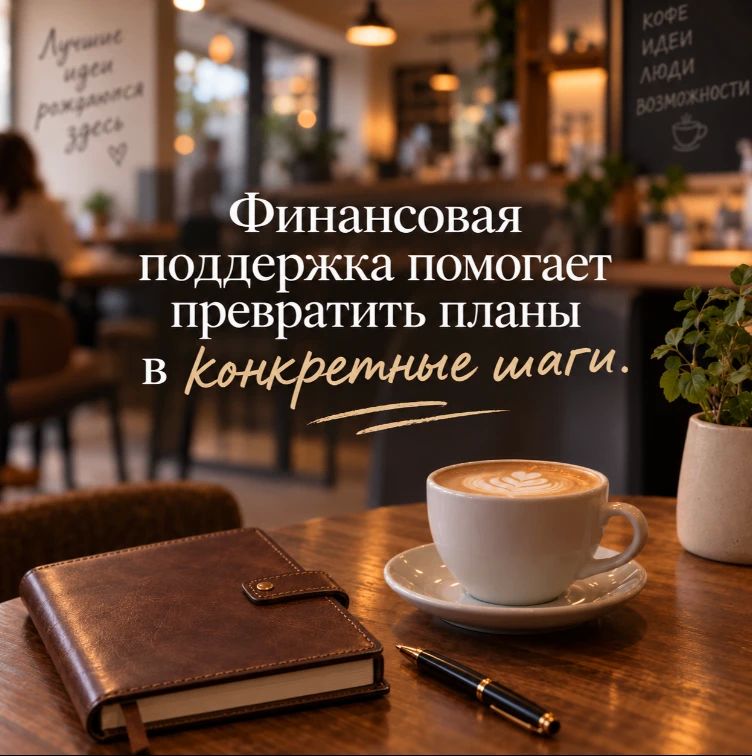 Господдержка в действии: 5 млн рублей на развитие кофейни