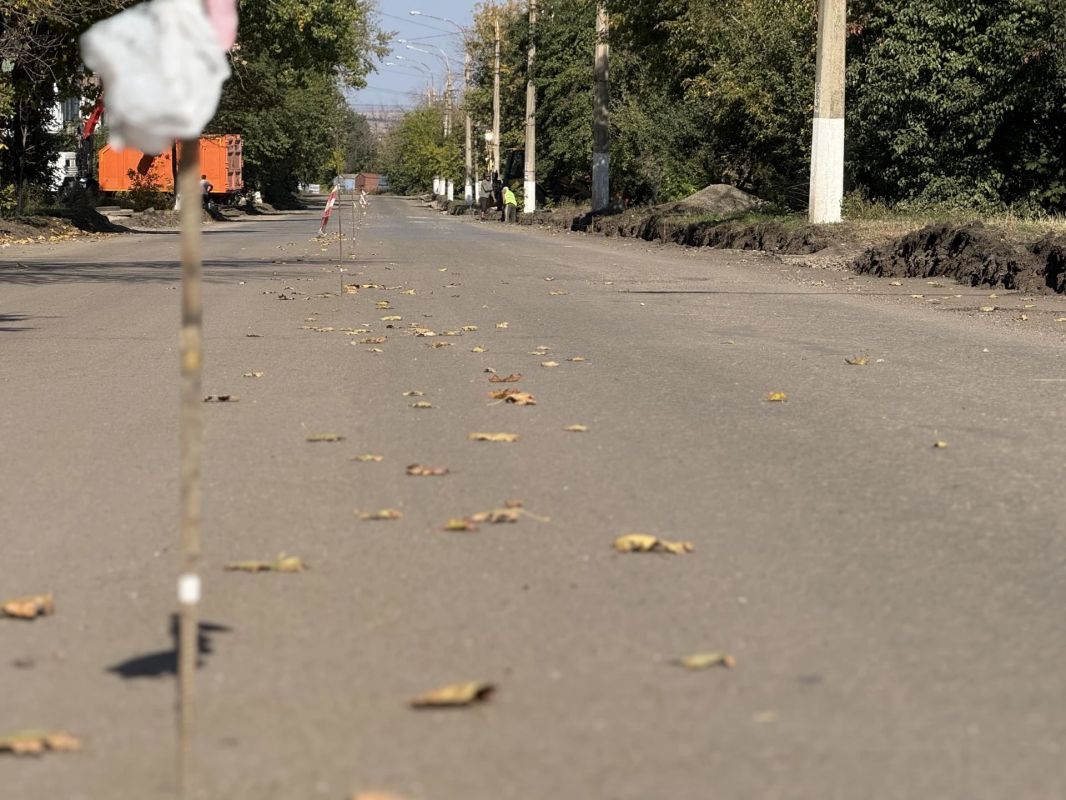 Улицу Земнухова города Молодогвардейска готовят к обновлению дорожного покрытия