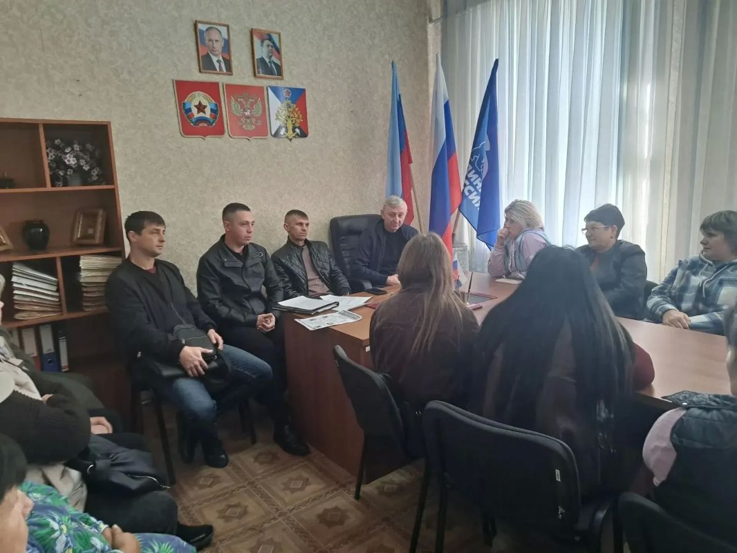 В пгт Новодарьевка провели беседу по соблюдению правил пожарной безопасности