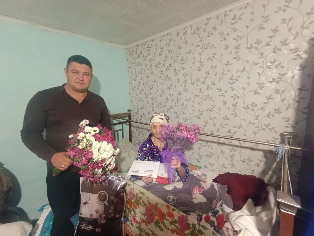 В селе Новороссошь Новопсковского муниципального округа Луганской Народной Республики, свое 96-летие отметила труженик тыла – Рудова Мария Сергеевна!