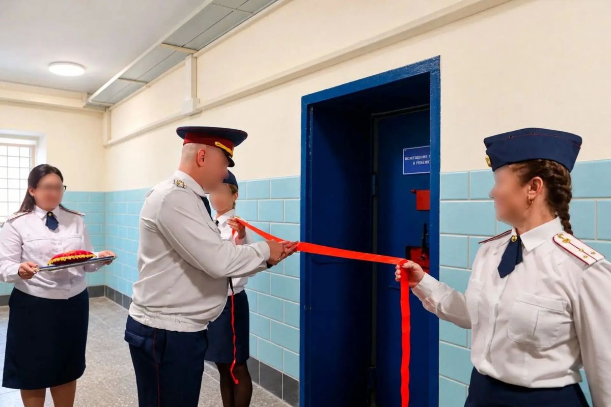 В СИЗО-1 УФСИН России по ЛНР состоялось открытие комнаты матери и ребенка