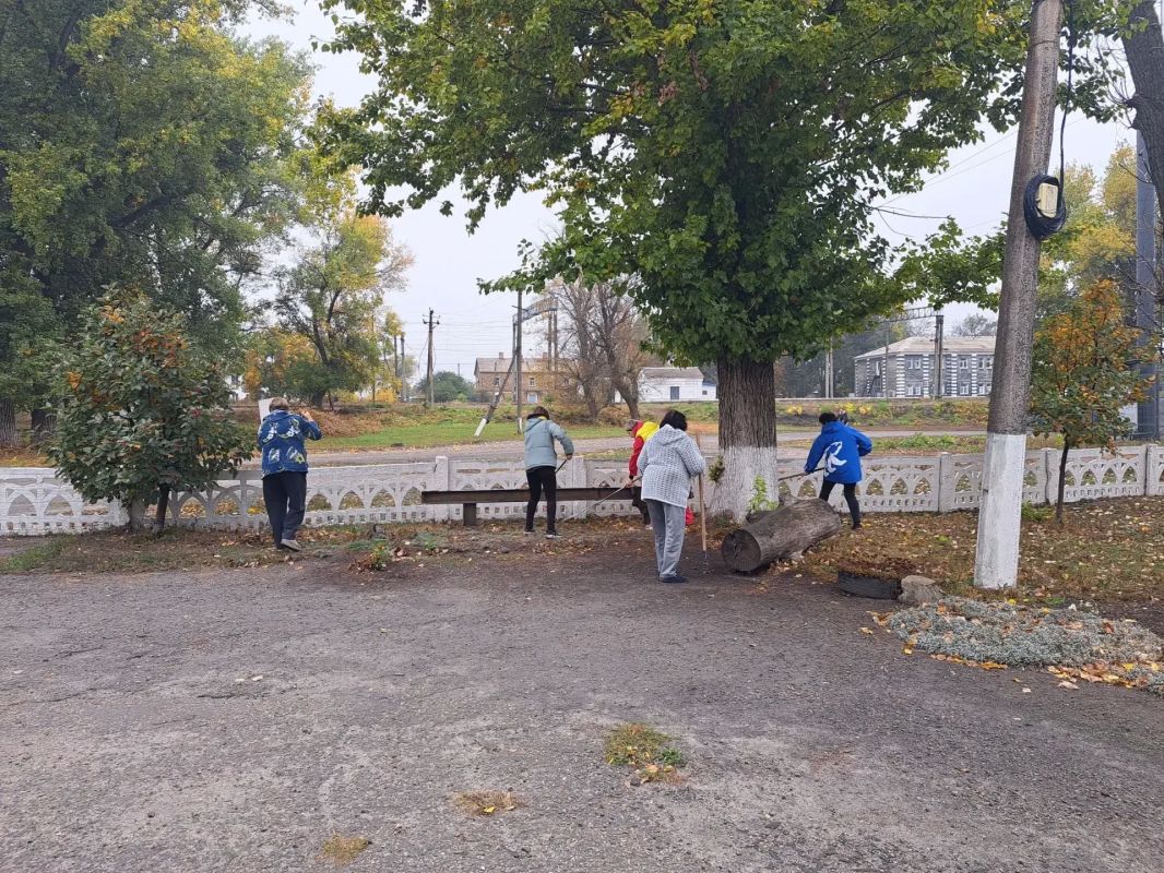 В городском округе продолжаются работы по благоустройству