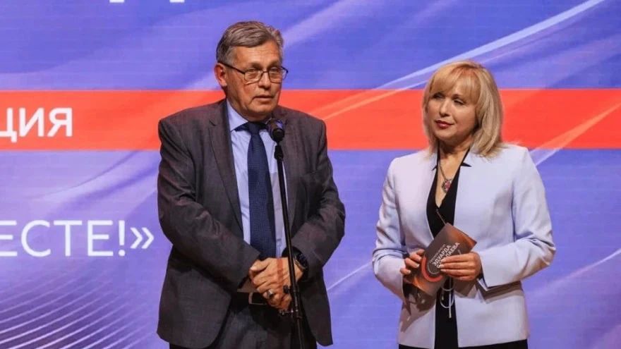 Генеральный директор ГТРК ЛНР, член Общественной палаты РФ Елена Прасолова наградила победителей Премии имени Эдуарда Сагалаева в Москве