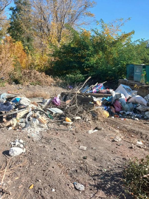 В Бугаевке произведен вывоз несанкционированных свалок