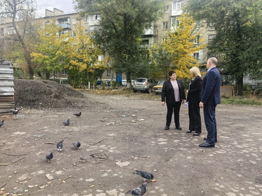 Продолжаю рабочую поездку по объектам Молодогвардейска