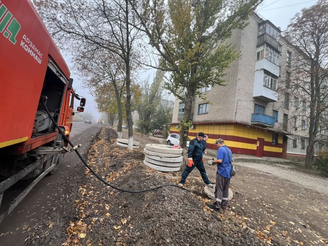В Молодогвардейске продолжаются работы по обновлению коммунальных сетей