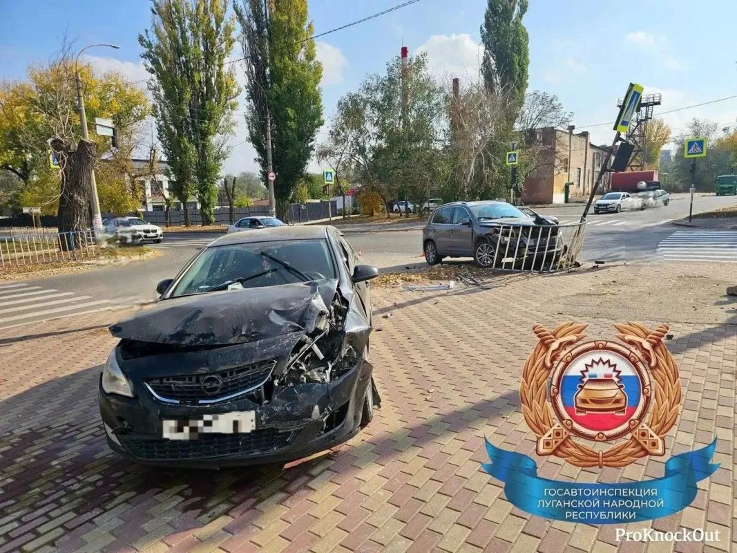 В Луганске в ДТП пострадали двое детей