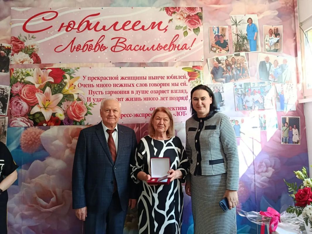 Любовь Кулинченко удостоена Знака отличия «За заслуги перед Луганском»