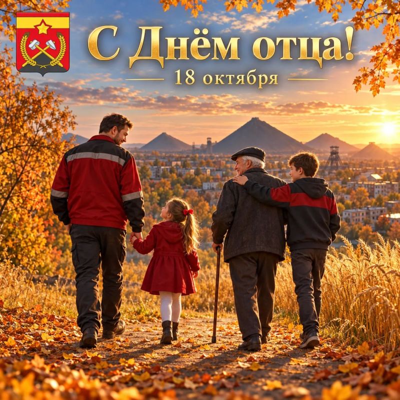 Дорогие земляки! От всей души поздравляю вас с Днем отца!