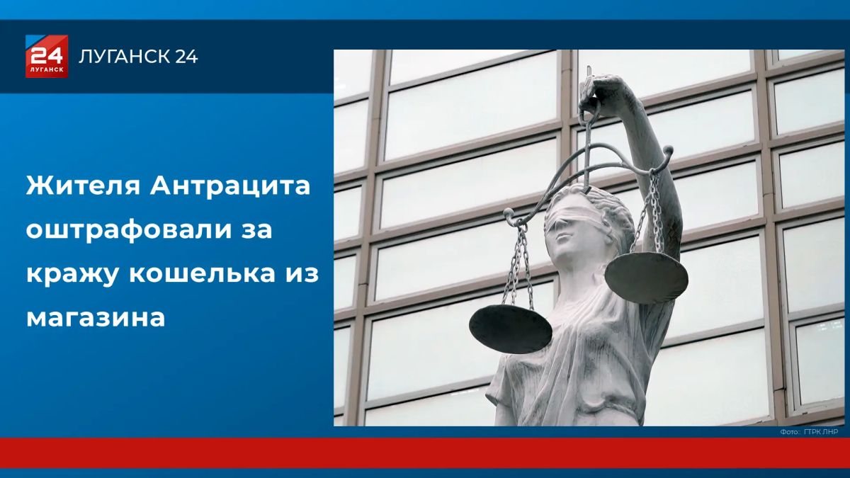 Жителя Антрацита оштрафовали за кражу кошелька из магазина