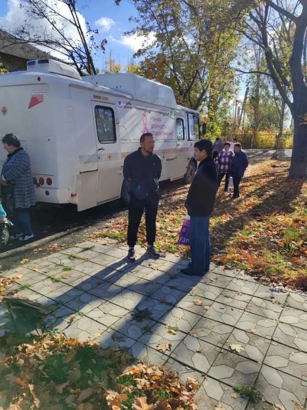 Забота о здоровье жителей: мобильный комплекс «Флюмамм» работал в пгт