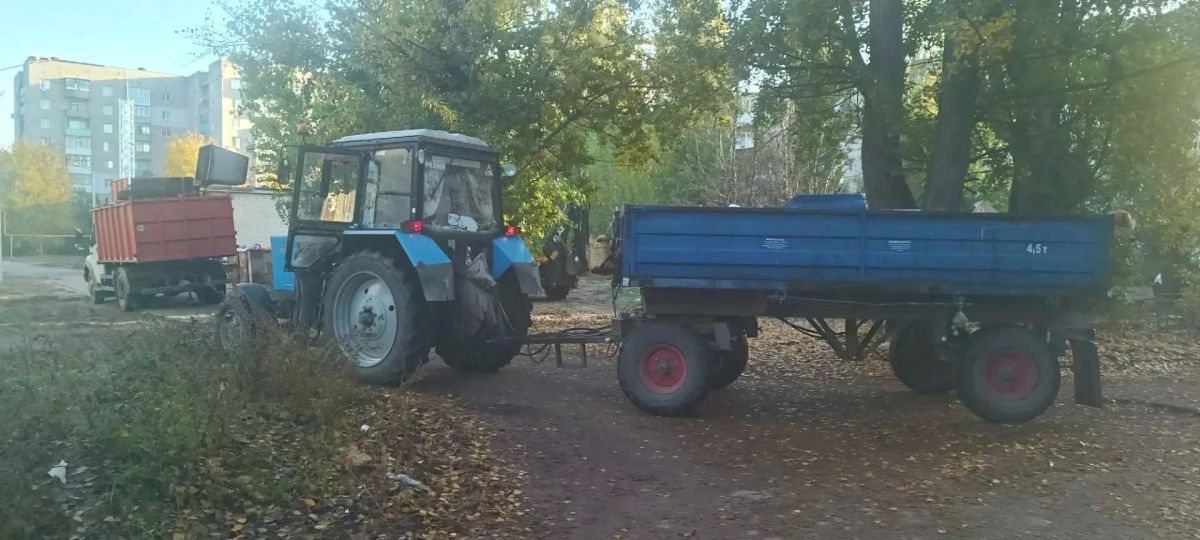 МУП «ДЭП г. Рубежное» продолжает плановые работы по поддержанию чистоты на городских территориях