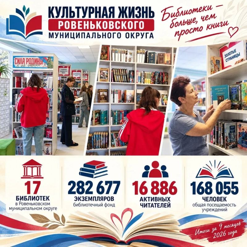 Культурная жизнь Ровеньковского муниципального округа: итоги за 9 месяцев 2026 года