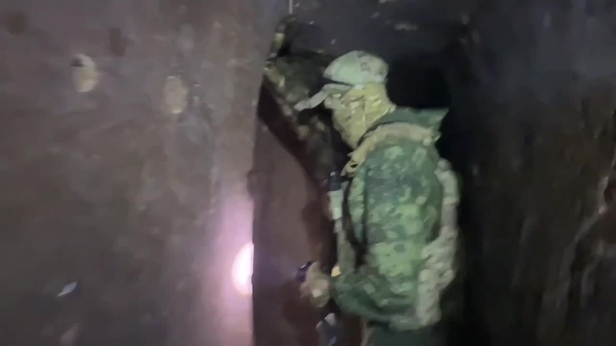 Николай Долгачёв: Наши подземные позиции, многометровые переходы
