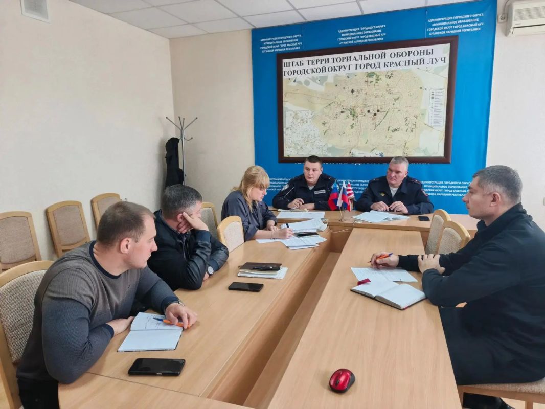 В Краснолучском городском округе состоялось заседание комиссии по обеспечению безопасности дорожного движения