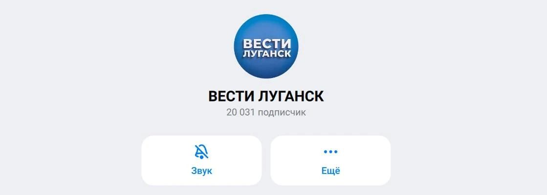 «Вести. Луганск» в MAX — уже 20 000 подписчиков