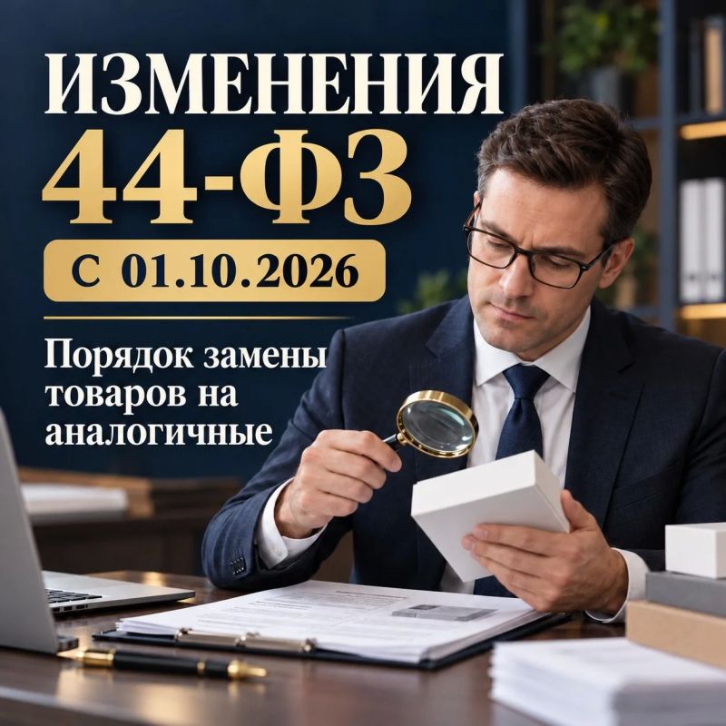 Новые возможности и риски применения пункта 1.6 части 1 статьи 95 ФЗ-44 с 1 октября 2026 года: о порядке осуществления заказчиком замены на аналогичные и улучшенные товары работы и услуги при исполнении контракта
