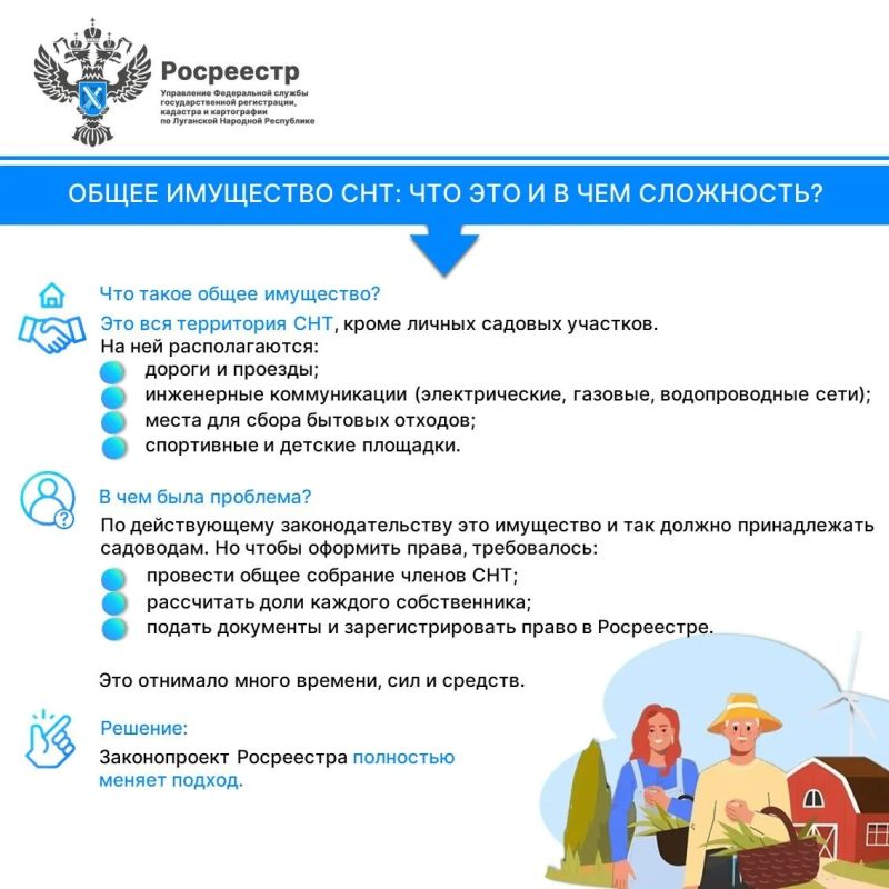Общее имущество СНТ: Правительство РФ одобрило важный законопроект