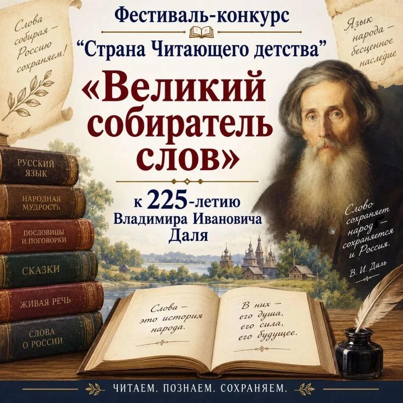 Луганская республиканская библиотека для детей приглашает юных талантливых читателей принять участие в Республиканском конкурсе «Страна читающего детства»!