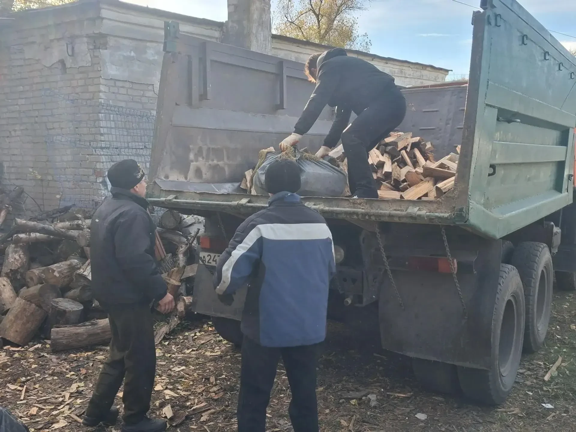 «Добрые дела» в пгт Новодарьевка продолжаются