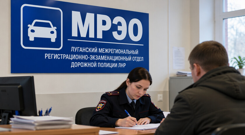 Дорожная полиция Луганска возобновила регистрацию авто и прием экзаменов